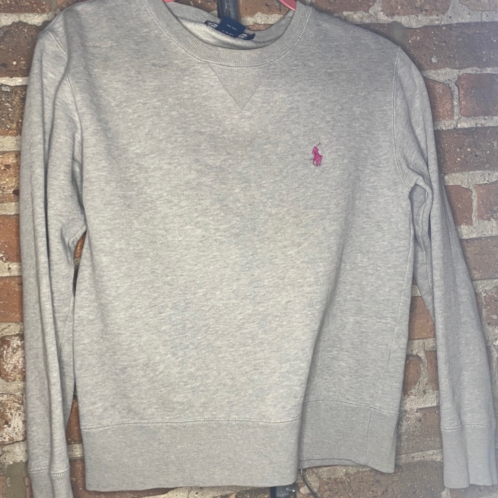 Ralph Lauren Polo Sport Gray Crewneck